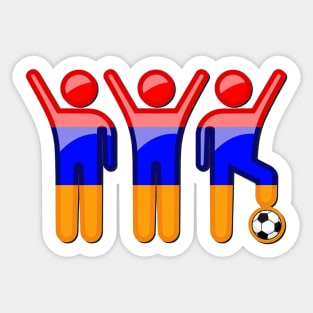 Soccer Players Sticker